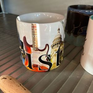 Americaware Travel Austin TX coffee tea mug